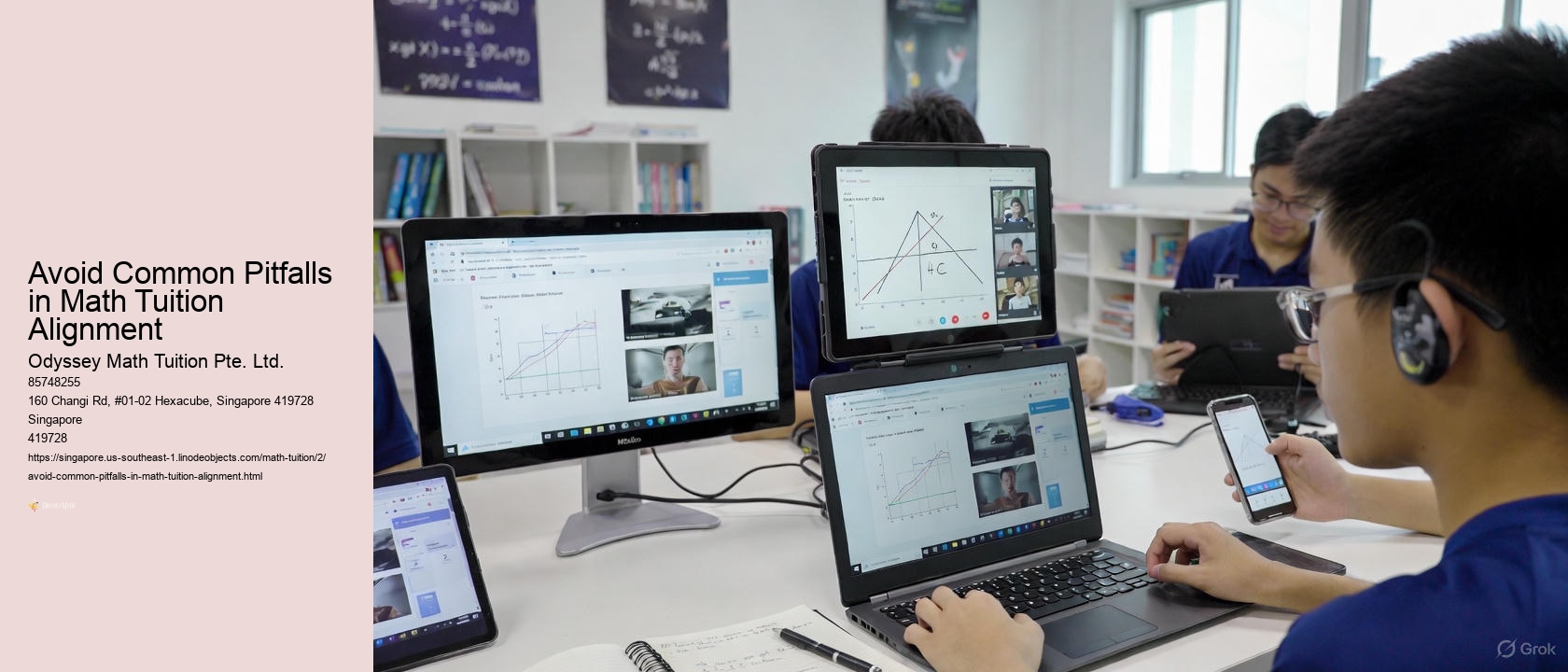 Avoid Common Pitfalls in Math Tuition Alignment