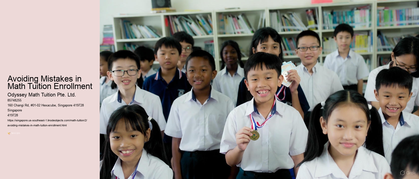 Avoiding Mistakes in Math Tuition Enrollment