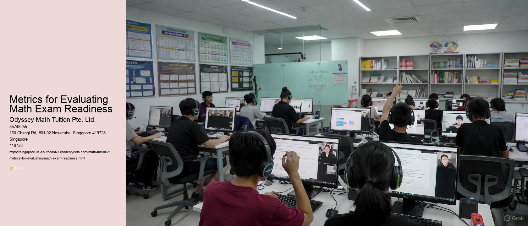 Metrics for Evaluating Math Exam Readiness