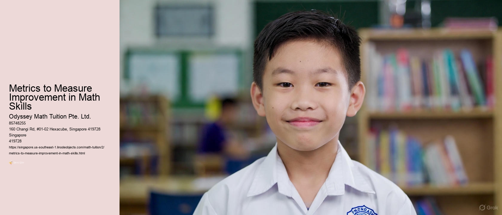 Metrics to Measure Improvement in Math Skills