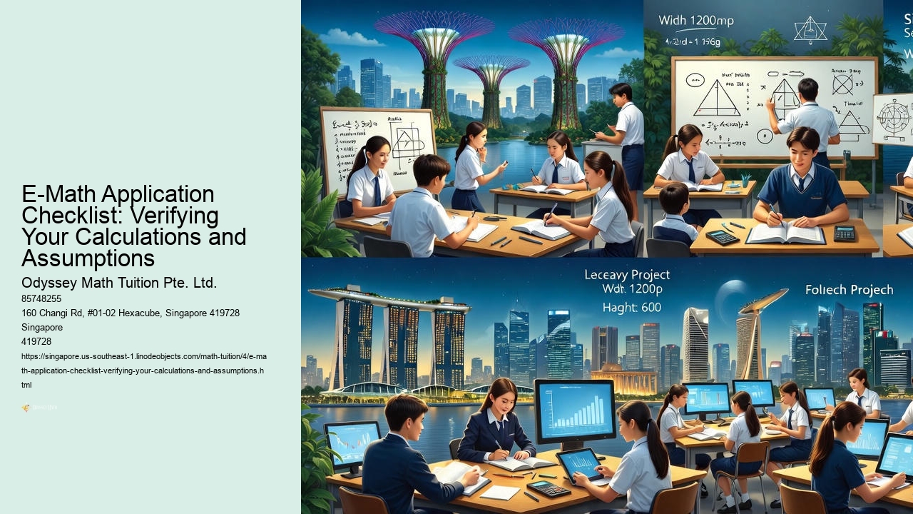 E-Math Application Checklist: Verifying Your Calculations and Assumptions