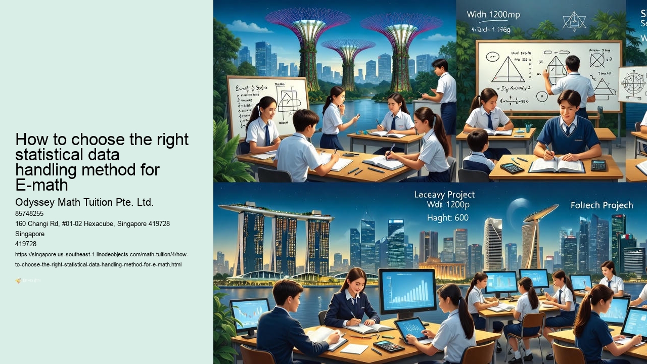 How to choose the right statistical data handling method for E-math