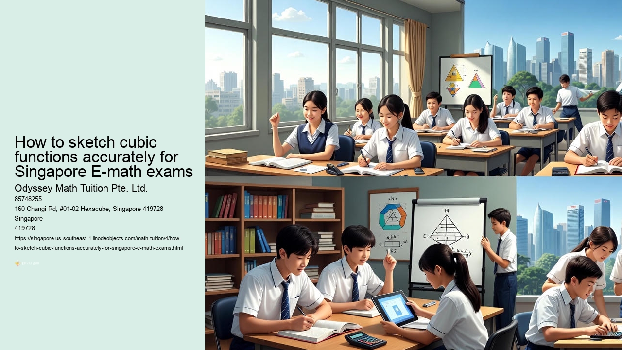 How to sketch cubic functions accurately for Singapore E-math exams