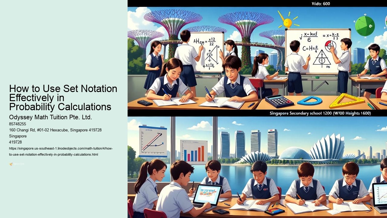 How to Use Set Notation Effectively in Probability Calculations