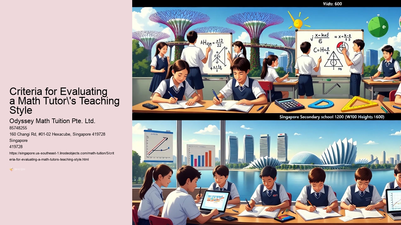 Criteria for Evaluating Online Math Tuition Course Content