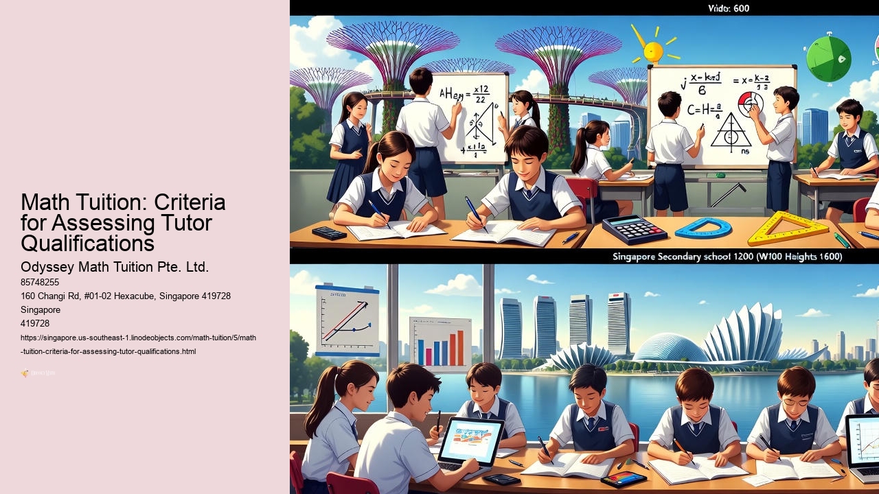 Math Tuition: Criteria for Assessing Tutor Qualifications